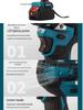 Multi-Purpose Electric Drill & Screwdriver Set with Impact Function