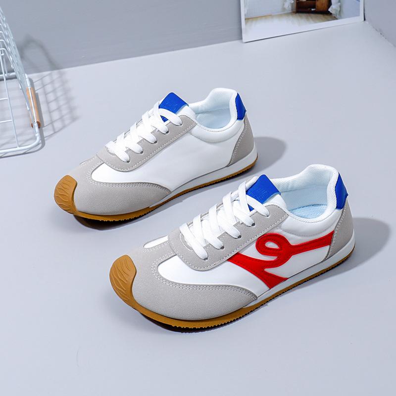 

Fashion Comfortable Soft Sole Sneakers for Women Spring 2025 New Print Cross Tied Casual Shoes Non Slip Sewing Woman Vulcanize Shoes 35