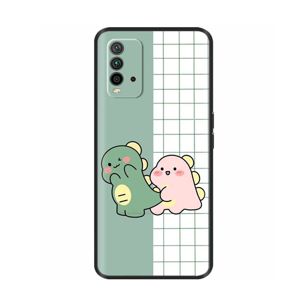 Für Redmi 9T Hülle Blumen Weiche Handyhülle Rückseite Für Xiaomi Redmi 9T 9 T Redmi9T Hüllen Schlankes Silikon Coque Anti-Fall Fundas