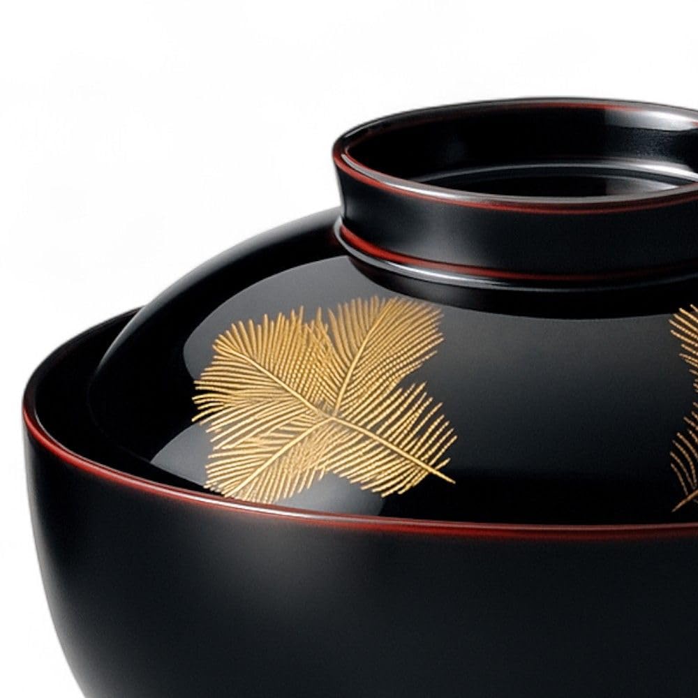 Family Lacquerware Urushi Made in Japan J-kitchens Bowl, Hand-Painted, Lacquer, PID-634891,
