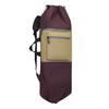 Outdoor Sport Rucksack Yogamattenhalter Faltbarer Stuhl Aufbewahrungstasche Wasserdicht Verschleißfest Skateboard Doppelschultertasche für Reisen