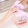 Nail Drill Bits Holder 23 Holes Silicone Nail Polishing Head Rack Foldable Nail Bits Container Display For Manicurist