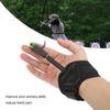 Bow Caliper Release Aid Aluminum Alloy Neoprene Wrist Strap Archery Accessories for Hunting