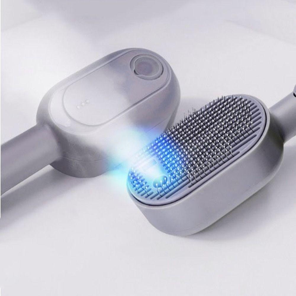 USB Charging Pet Spray Hair Comb Efficiently Pet Hair Cleaning Comb Pet Massage Brush  Shedding