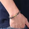 2026 Hand-woven Steel Wire Bracelet Magnet Buckle Bracelet European and American Bracelet