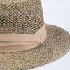 USPOP New Women Summer Hats Natural Seaweed Sun Hats Breathable Wide Brim Beach Hats Female Ribbon Straw Hats
