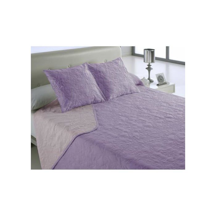 Couvre-lit boutis - JAVIER LARRAINZAR - Vegas Liv - 100 % coton - Finition premium - Multicolore - Completo