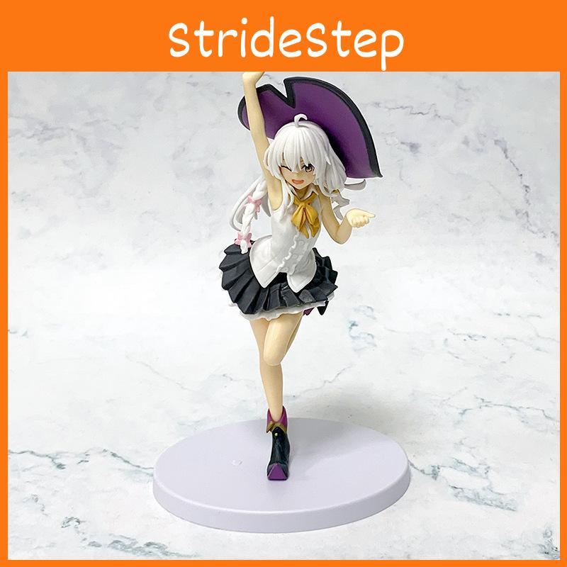 Pvc Anime Model With Hat And Decorative Stand For Collectors