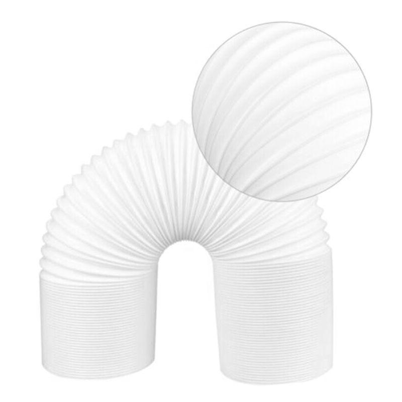 2m Universal Flexible Air Conditioner Exhaust Hose Vent Tube 13cm Diameter Duct Extension Pipe Portable