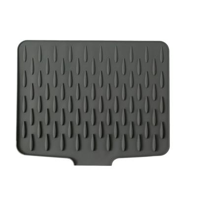 Non-Slip Silicone Sink Drainer Mat – Foldable For Easy Storage Refrigerator Silicone Dish Drying Mat