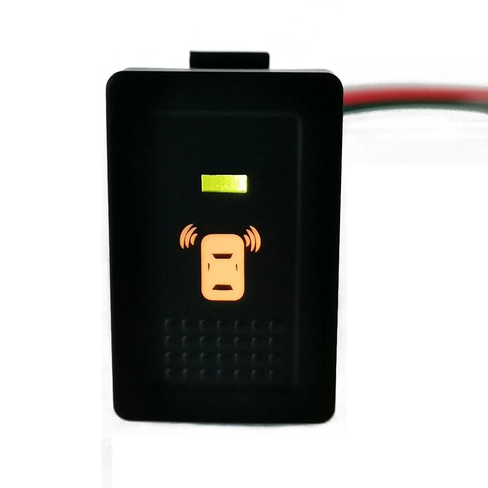 1PC Car LED Parking Radar Seat Steering wheel Mirror Heating Diff Lock Switch Button For Suzuki SX4 Swift Grand Vitara 2006-2012