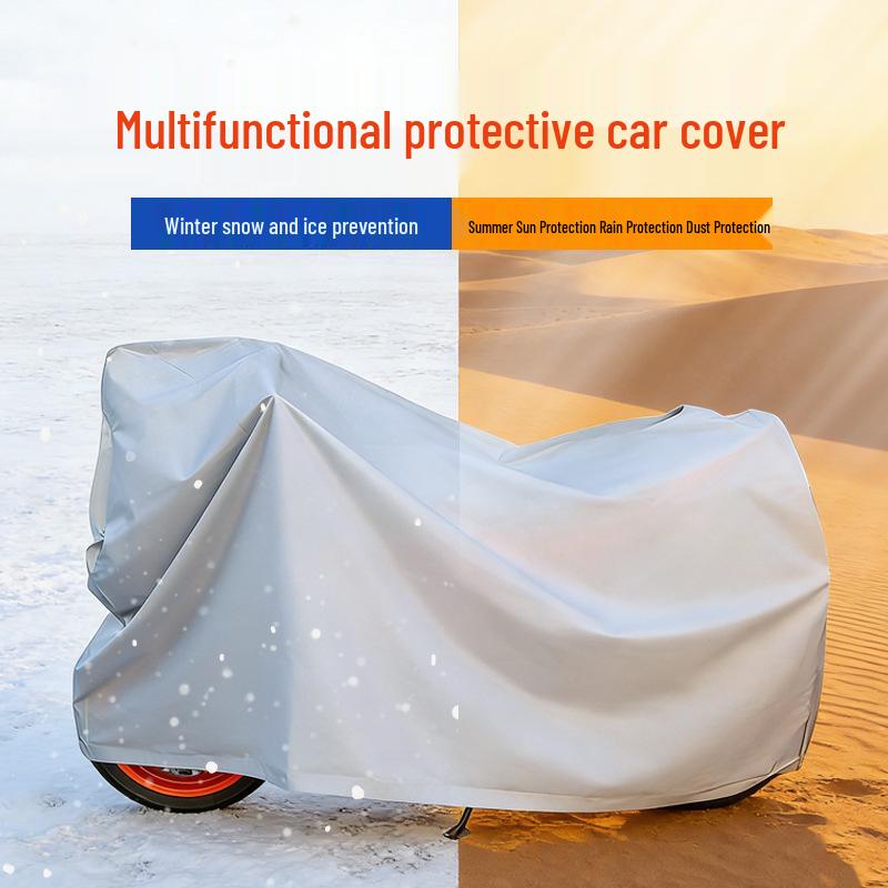 Motorcycle & Bicycle PEVA Cover: Customizable Logo, Single Layer, Waterproof & Sunproof Protection for Electric Vehicles