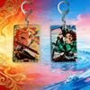 Ghost Slayer Blade Surrounding Relief Acrylic Keychain Cartoon Acrylic Keychain DIY Accessories Anime Cartoon Frind Fashion Toys