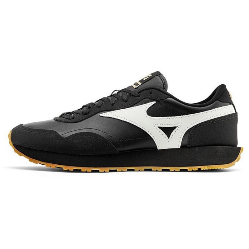 Mizuno LG 70s Essential Unisex Low-Top Running Shoes Black White D1GH214502 36.5
