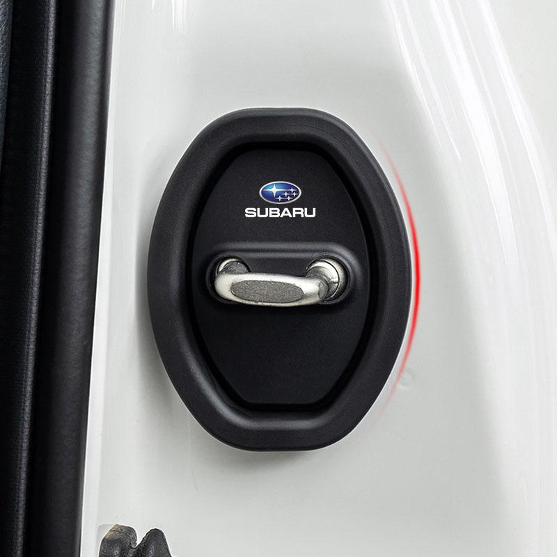 Auto Tür Nut Kissen Silikon Gel Anti-Kollisionsschutzhülle Für Subaru Forester Impreza Outback Legacy Tribecacar WRC XV