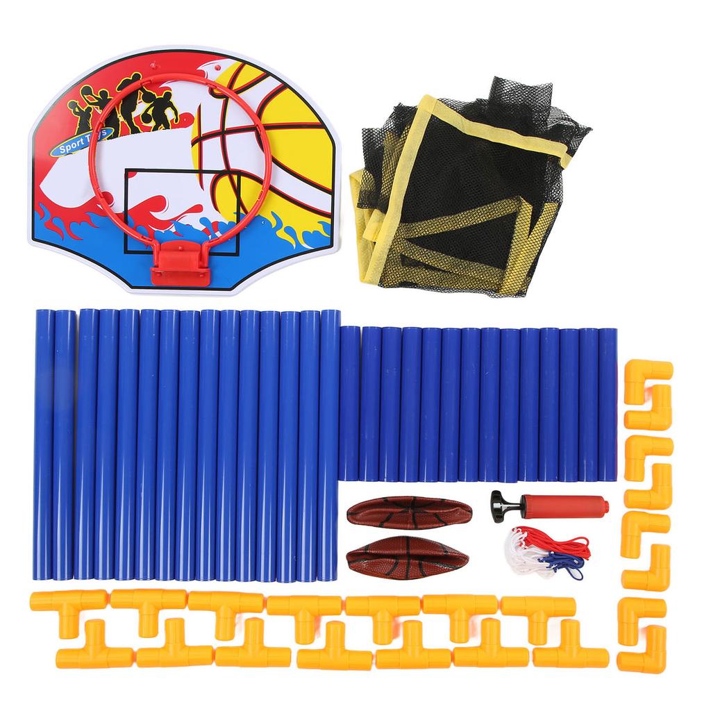 Kids Arcade Basketball Game Portable Removable Two People Basketball Arcade Game for Home Indoor