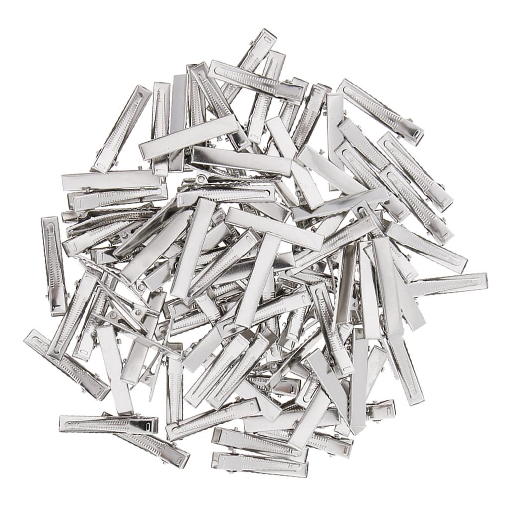 200x Hairdressing Duck Bill Alligator Clips Clip Hair Salon