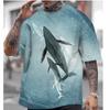 Men's T-shirt short-sleeved tops Japanese style Ukiyo-e clothing