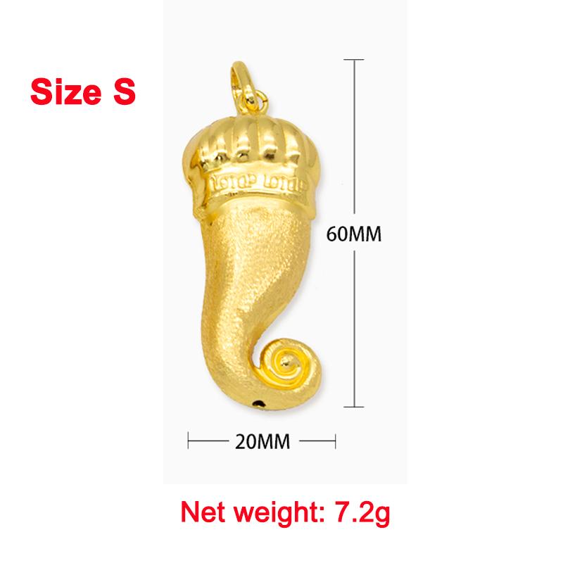 Italian Necklaces Chain for Women Men African Dubai Chili Pendant Necklace Trendy Zircon With Chain Small Large Size Gifts