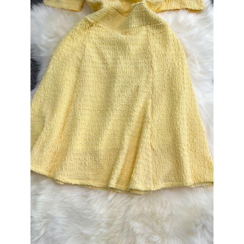 Age-Reducing Summer New Arrival Square Collar A- line Princess Dress