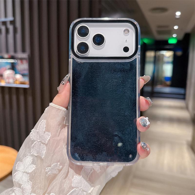 

Glitter Quicksand Case for iPhone 17Pro 17 Pro Max Cover Women Brilliant Floating Move Sand Phone Shell Clear Hard Liquid Fundas iPhone17 Pro Max
