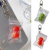 Adorable Citrus Fruit Key Ring Orange Keychain Alloy Materials Lovely Jewelry Perfect For Keys Or Phone Accessories