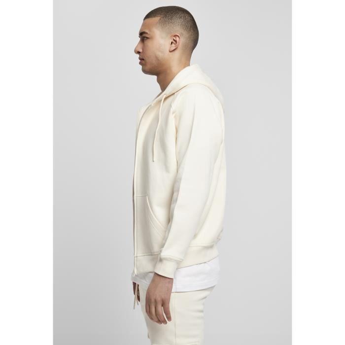 Sweatshirt À Capuche Urban Classics zip(GT) - Blanc - 5XL