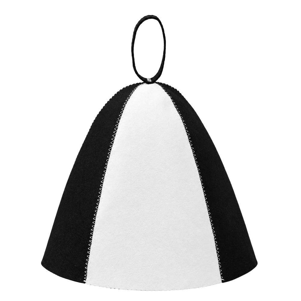 Thickened Sauna Cap Felt Steam Room Cap Gifts Felt Sauna Cap  Bathroom Accessories
