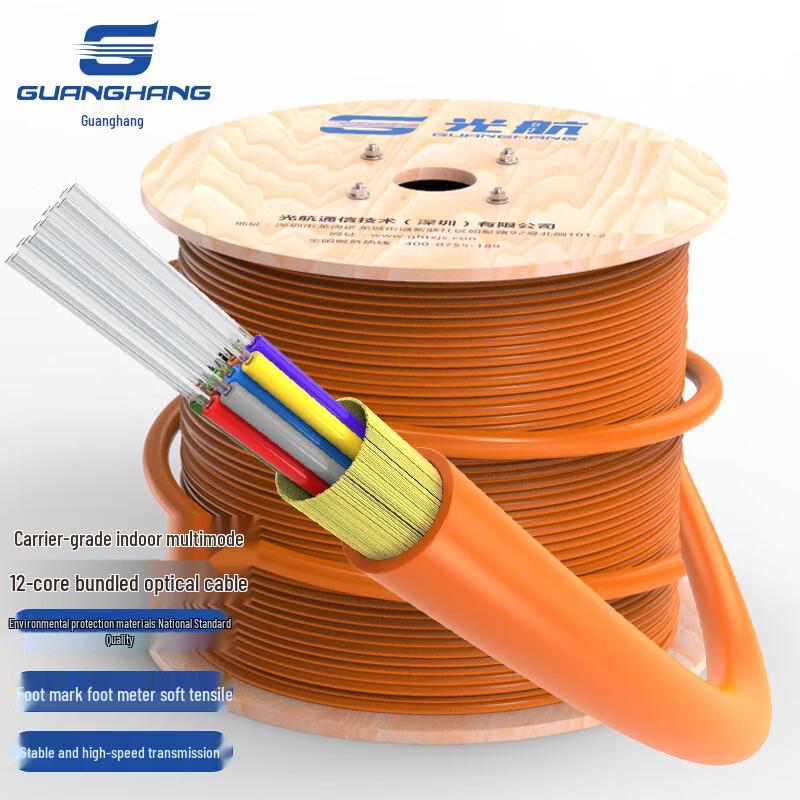 Guanghang Telecom-Grade Indoor Multimode LSZH Fiber Optic Cable
