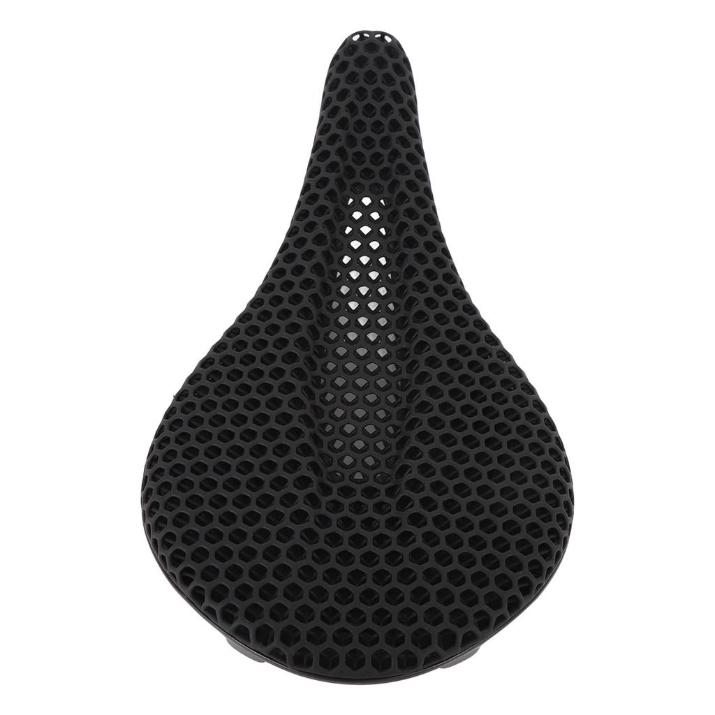 3D Carbon Fiber Cycling Saddle Comfortable Breathable Shock Absorbing 3D Printed Cycling Seat for Road and Mountain