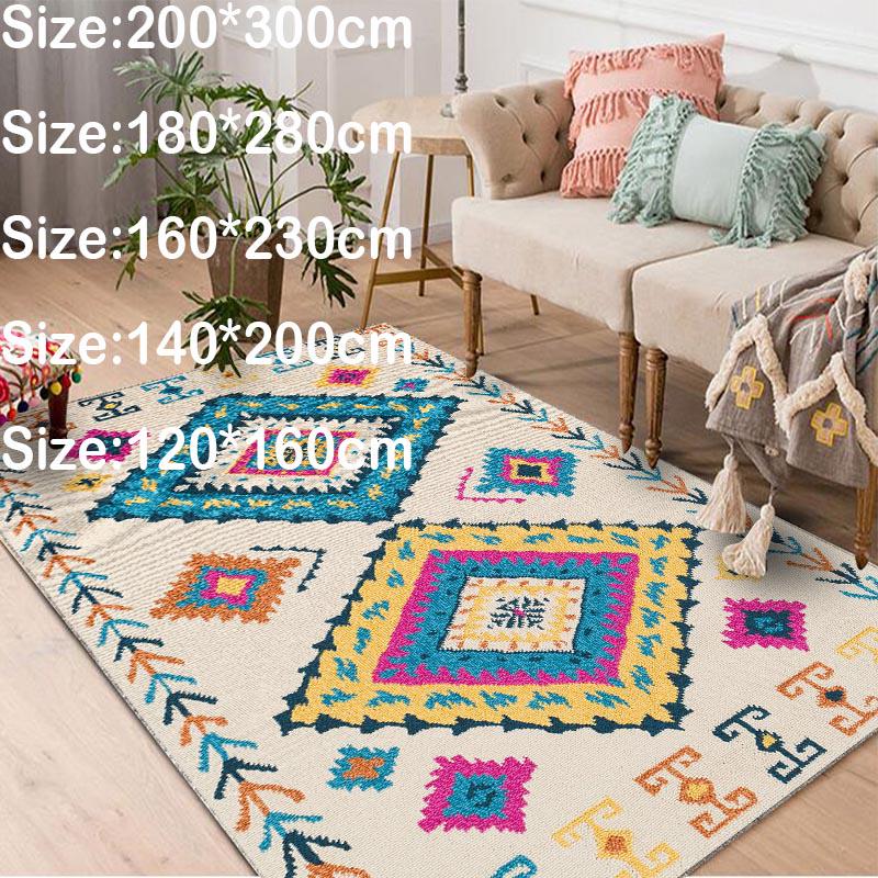 

Килимок для вітальні в європейському стилі килим журнальний столик диванна подушка домашня спальня 120*160cm