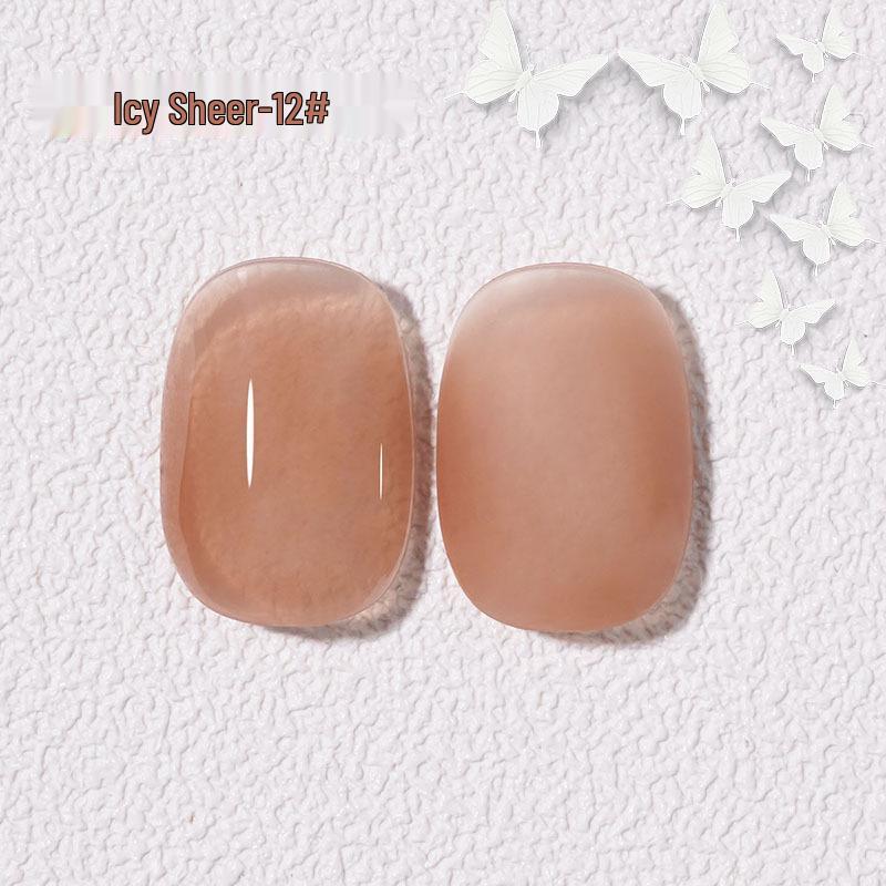 

Полупрозрачный розовый нефритовый желе гель-лак для ногтей набор - Тренд Весна/Лето 2024