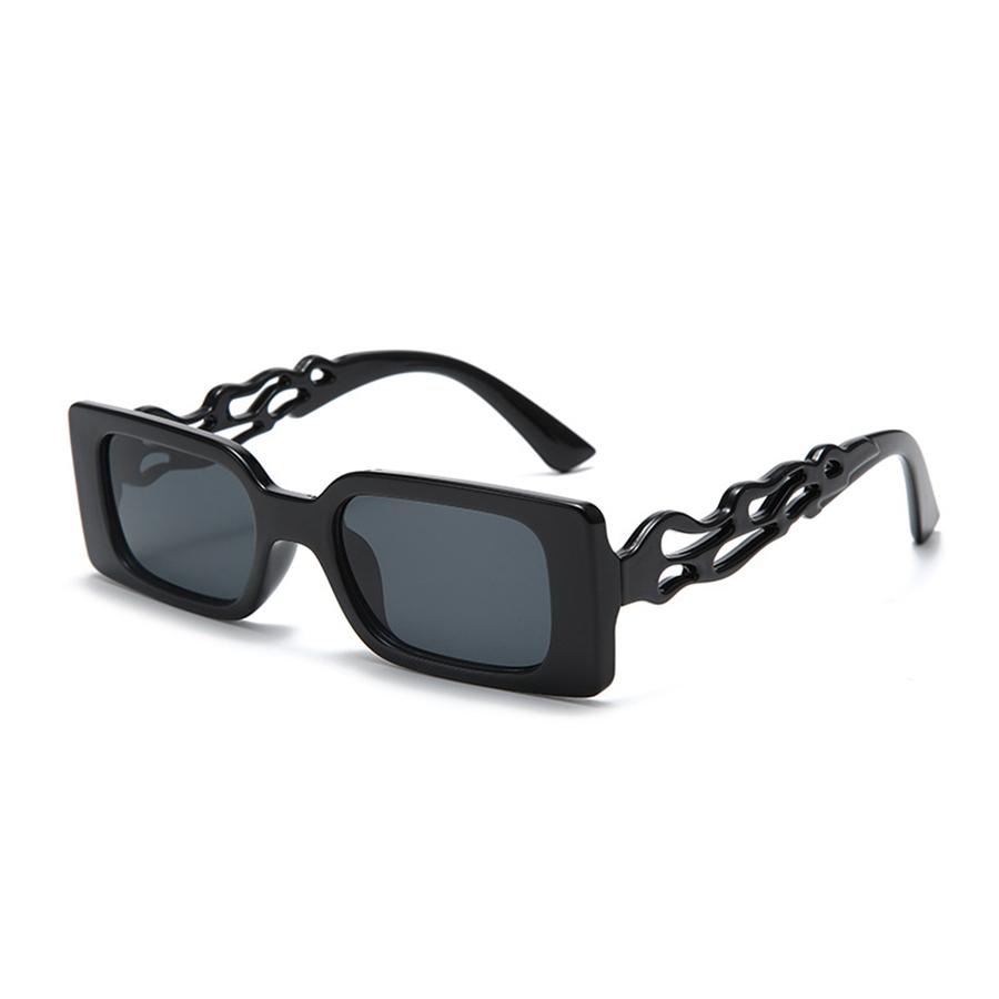 Модные солнцезащитные очки Квадратные солнцезащитные очки Неполяризованные модный — фото 3