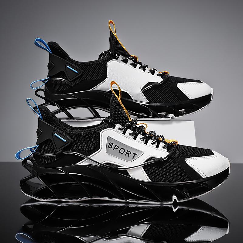 Обувь Мужские кроссовки Мужская повседневная мужская обувь Кроссовки Race Дышащая обувь 39 белый 6543₽