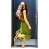 French Retro Green Sleeveless Dress Women's Clothing Summer 2026 New Seaside Vacation Temperament Beautiful Long Dress