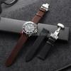 Vzor ještěrky Tenké pásky 10mm 12mm 14mm 16mm 18mm 20mm 22mm Motýlová přezka Kožený řemínek k hodinkám Vodotěsný náramek z teletiny