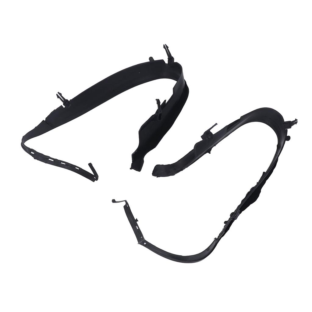 Pair Front Headlight Seal Trim Decoration 4B0941191A Left Right Rubber Replacement for A6 C5 2002‑2005 Facelift