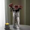 Glass Cylinder Vase for Table Centerpiece Thickened Modern Clear Flower Vase for Wedding Party Living Room Bedroom Decor