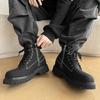 Rhubarb boots thick-soled booster Martin boots casual British retro desert hiking boots Mickey yellow big boots