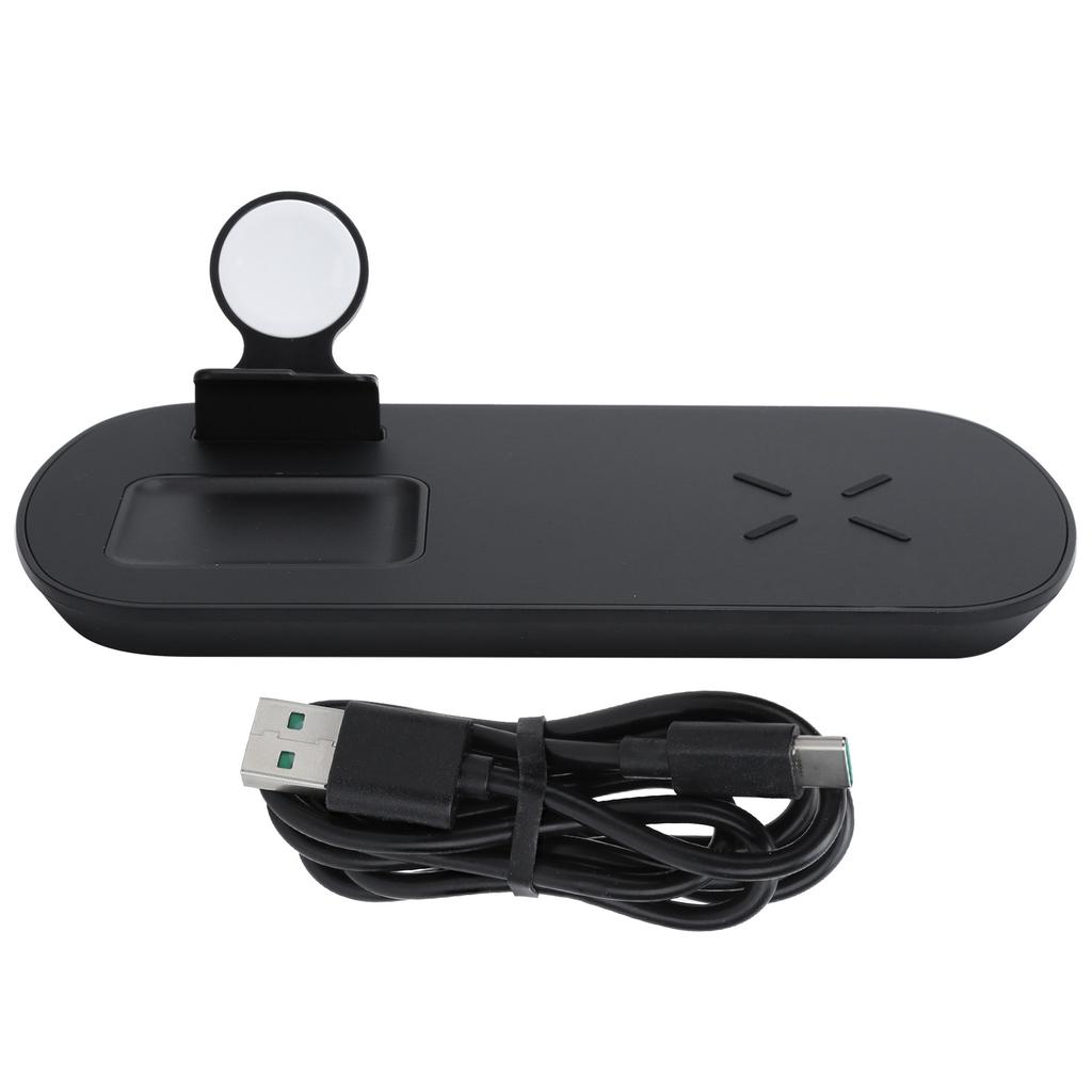 XDLWA06 3 In 1 Wireless Charger Station 5W7.5W10W15W for IOS Pro Mobile Phone Watch