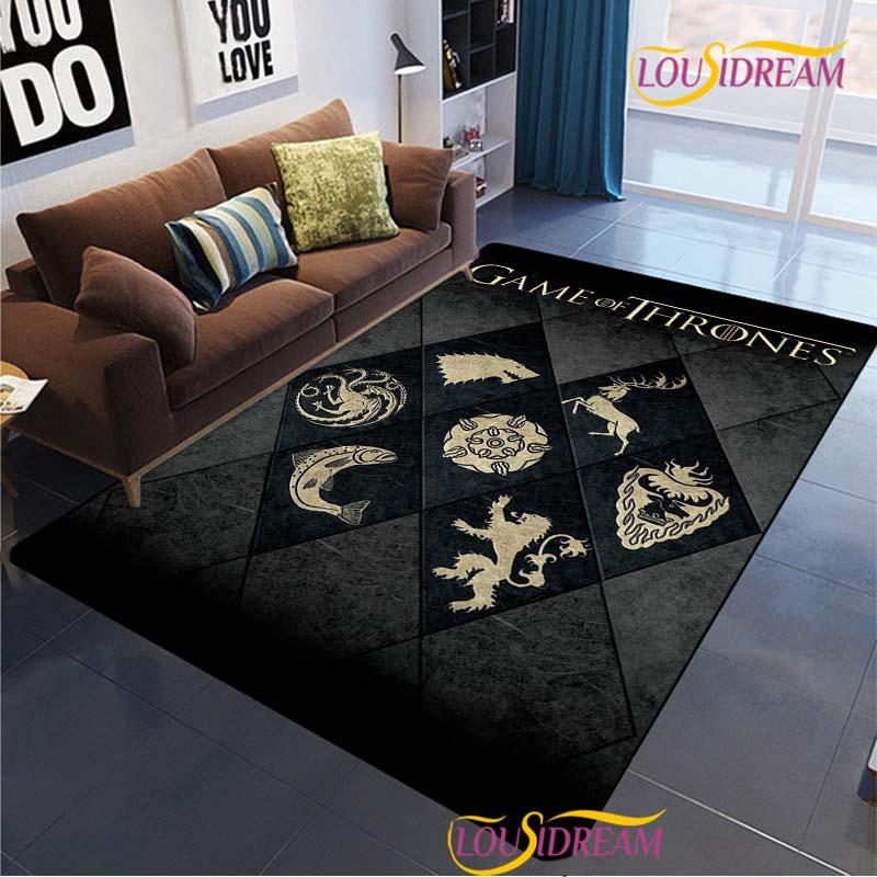 Dragon Of Game Carpet for Living Room Bedroom Rug Kitchen KidsDoor Unslip Floor Mat Birthday Gift Photography Props Alfombra Rug