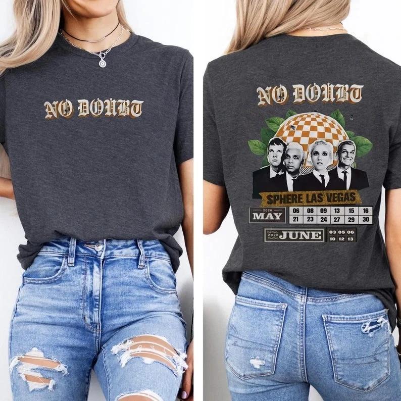 No Doubt Sphere Las Vegas May June 2026 T shirt 3XL