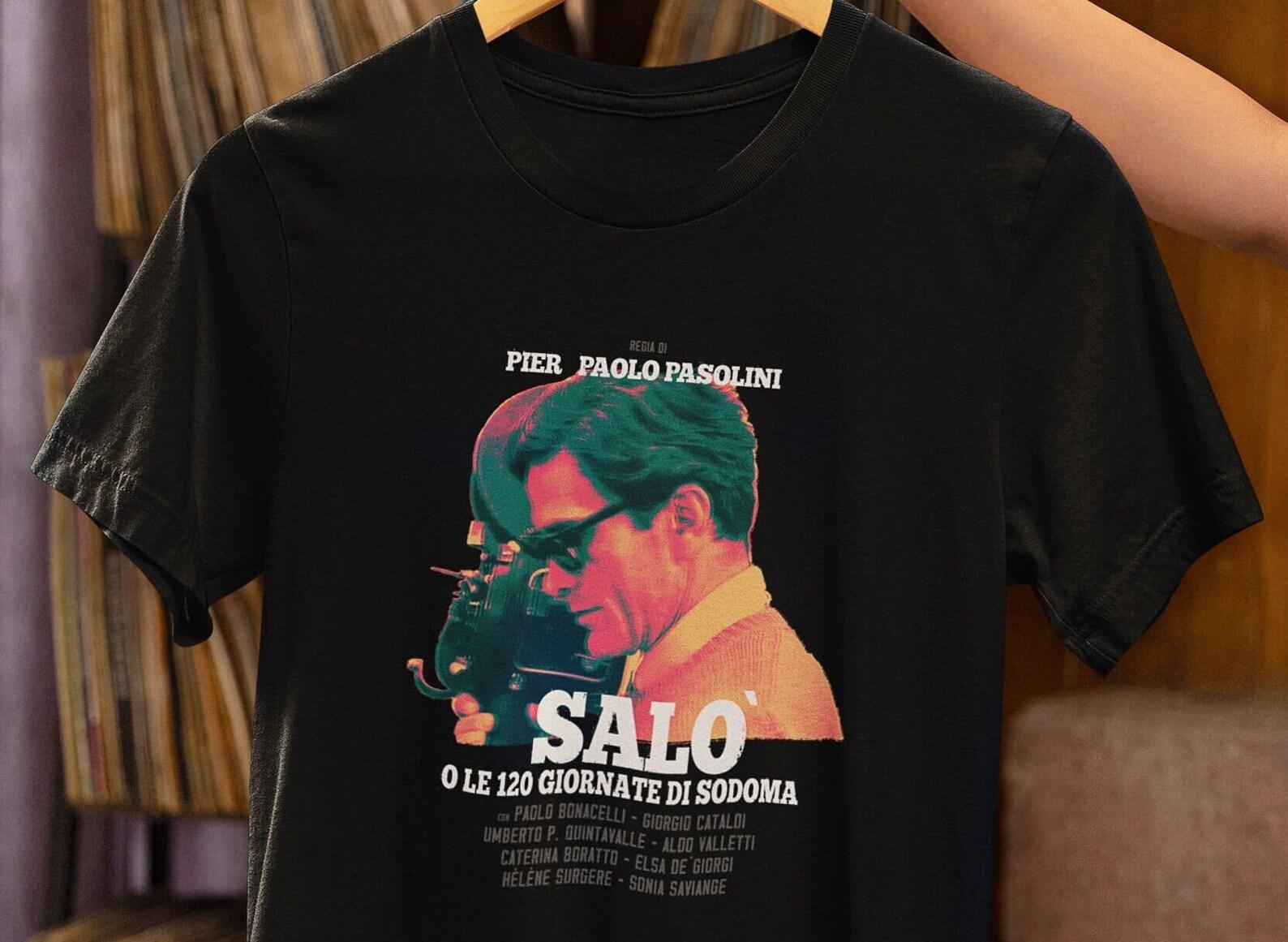 Salò Pasolini Film T-Shirt – 70s Italian Cult Cinema Tee S