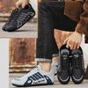 Moda Męskie Buty Płaskie Mokasyny Moda Casualowe Sneakersy Antypoślizgowe Wygodne Buty do Biegania Miękka Podeszwa Oddychająca Skóra Męskie Buty Zapatillas Hombre
