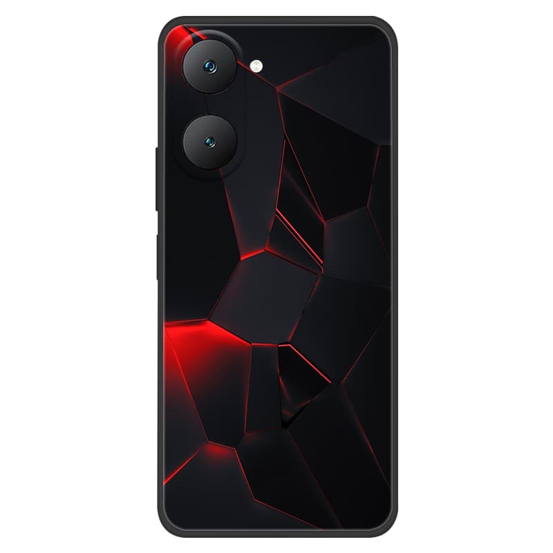 Case For Vivo Y28S Y18 Cases Y18E Y03 Y36T 4G 5G Y28E T3 Lite 5G Soft TPU Silicone Phone Cover For Vivo Y36T 4G Black Back Shell