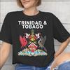 Unisex Unisex New Arrival Trinidad and Tobago Flag Football T Shirt Tee Cotton Tshirts Clothing
