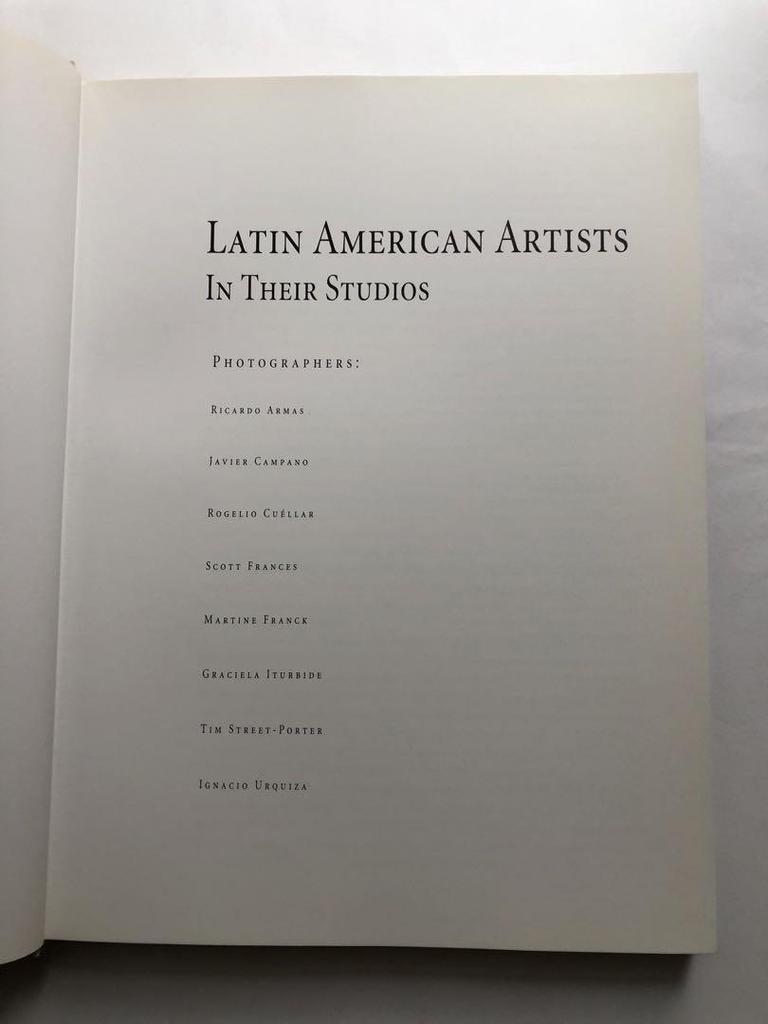 [USED] Latin American Artists and Their Studios Catalog