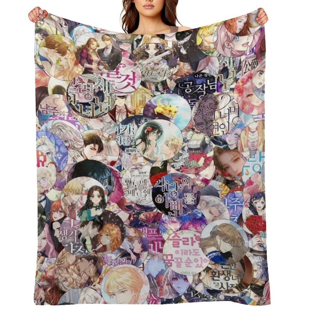 Manga Throw Blanket Decoratives Luxury christmas decoration Luxury Throw Blankets