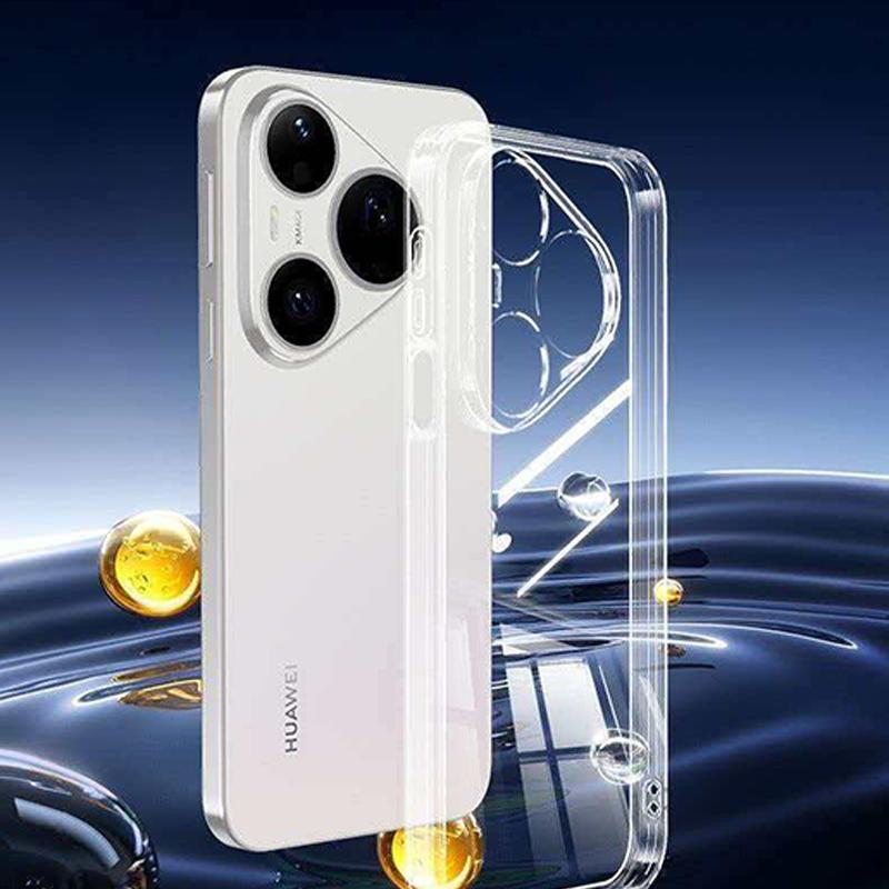 For Huawei Pura 90 Pro Max Case Ultra Thin Transparent TPU Soft Back Cover For Huawei Pura 90 Pura90 Pro Clear Case Pura90ProMax
