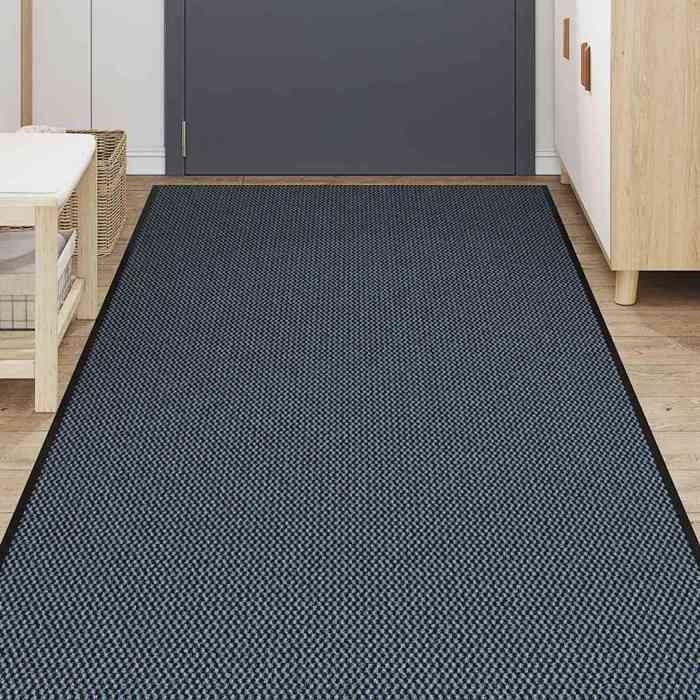 VidaXL Paillasson bleu 115x500 cm 4105578